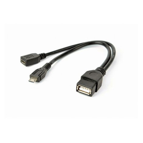 Cablexpert | USB cable | 5 pin Micro-USB Type B | Female | 4 pin USB Type A | 0.15 m